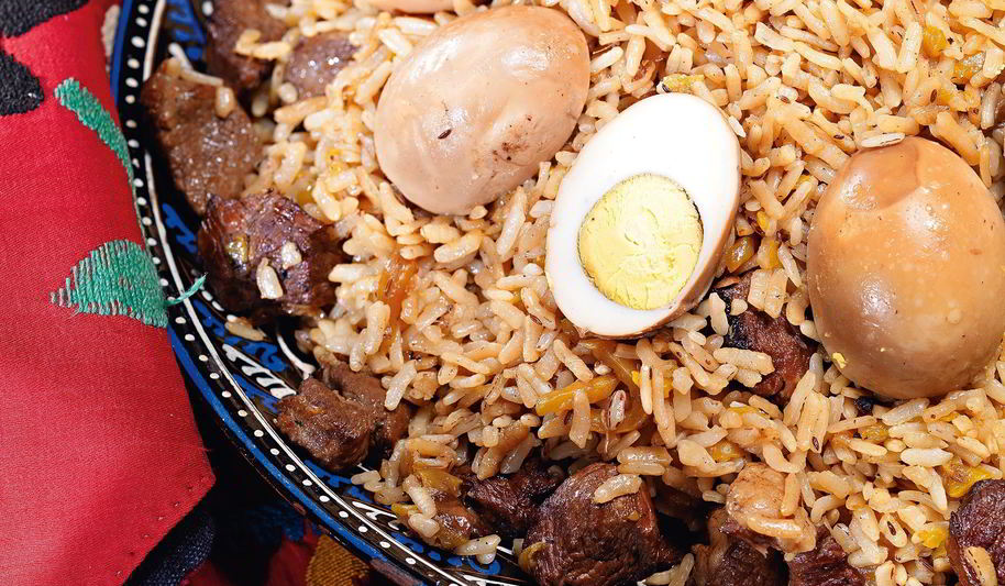 Рецепт плова с яйцом