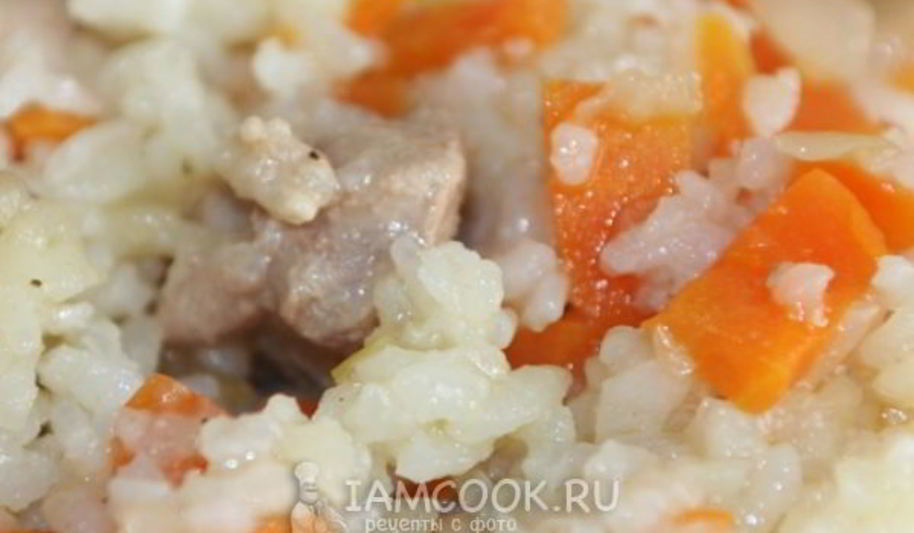 Рецепт плова со свининой в горшочках