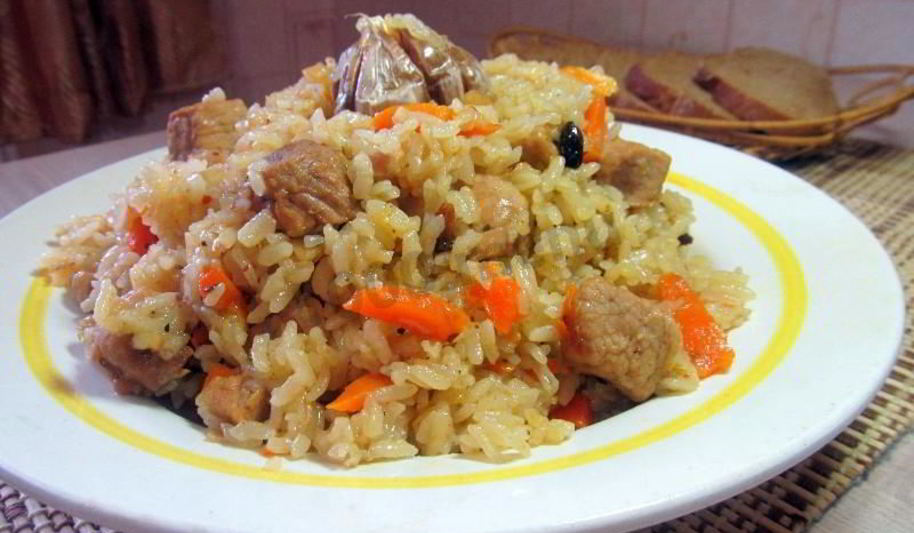 Рецепт плова со свининой в мультиварке