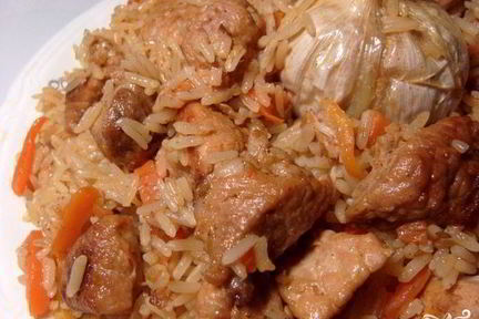 Плов со свининой