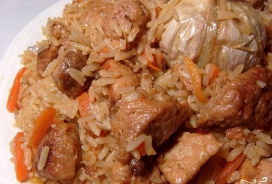 Плов со свининой