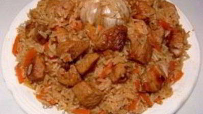 плов со свининой