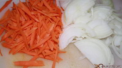 плов со свиным беконом