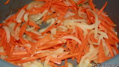 плов со свиным беконом