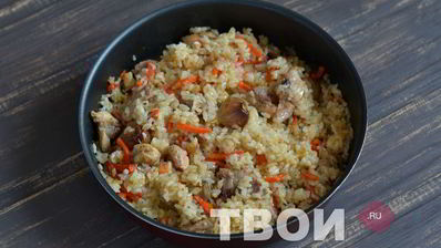 плов в духовке