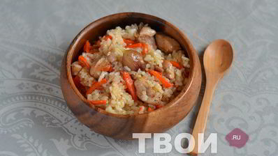 плов в духовке