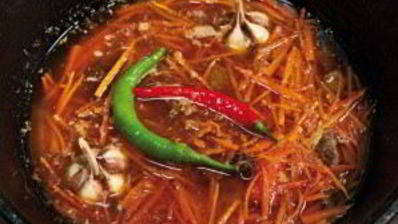 плов в казане по-узбекски