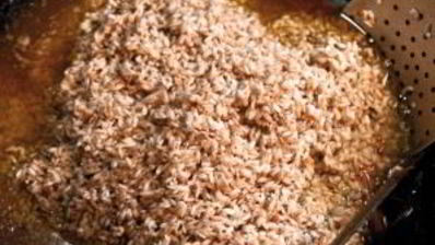 плов в казане по-узбекски