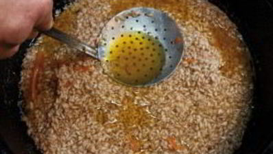 плов в казане по-узбекски