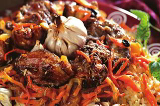 Узбекский плов с бараниной