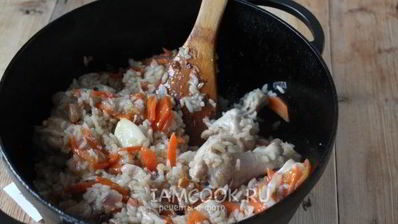 узбекский плов с курицей