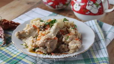 узбекский плов с курицей