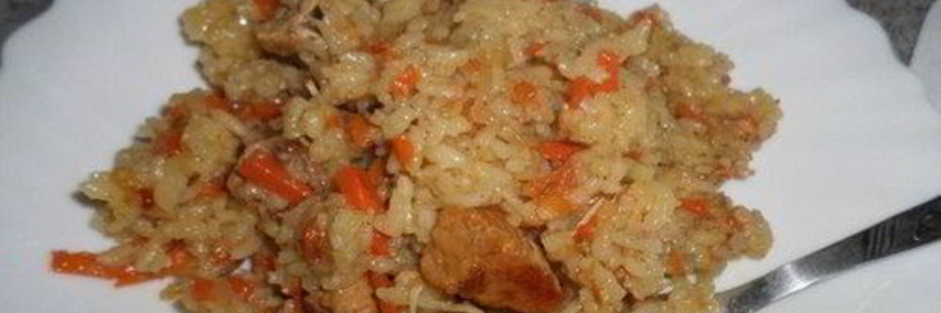 Вкуснейший домашний плов со свининой