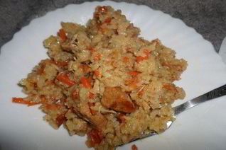 Вкуснейший домашний плов со свининой