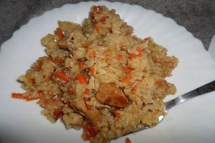 Вкуснейший домашний плов со свининой