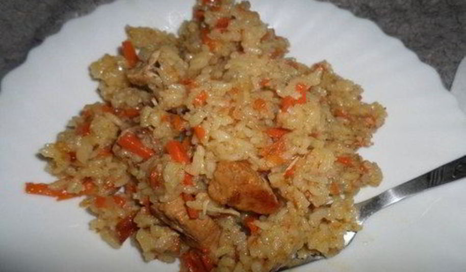 Рецепт вкуснейшего домашнего плова со свининой