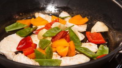 фрикасе из куриной грудки