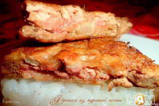 Фрикасе из куриной печени