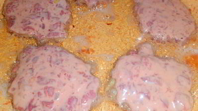 фрикасе из куриной печени