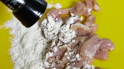 фрикасе из курицы с картофелем