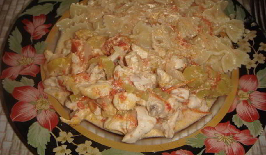 Рецепт фрикасе из курицы с овощами