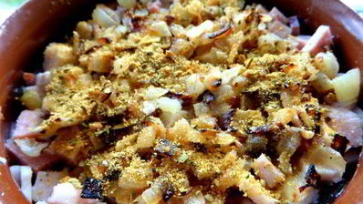 грибное рагу в горшочках