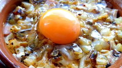 грибное рагу в горшочках