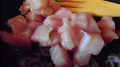 куриное рагу с зелеными овощами и сырной крышечкой