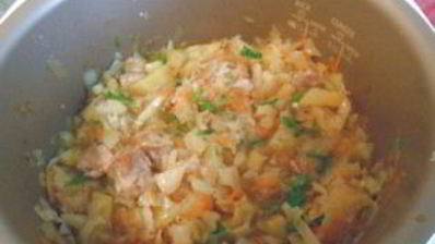 мясное рагу в мультиварке