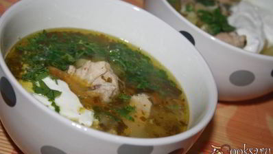 осеннее рагу с картофелем, свининой и кинзой в мультиварке