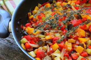Овощное рагу Писто манчего