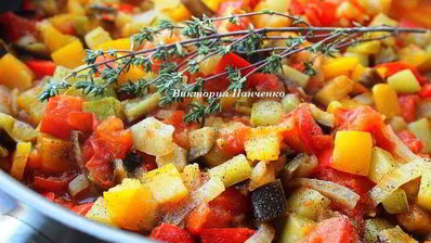 овощное рагу писто манчего