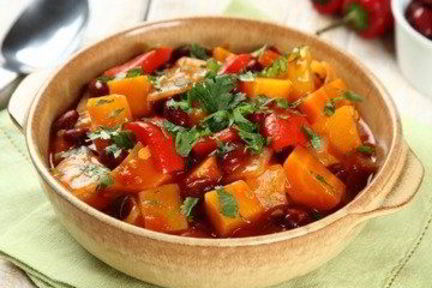 Овощное рагу по-мексикански