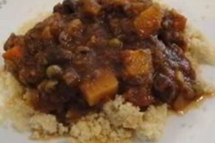 Овощное рагу по-мороккански