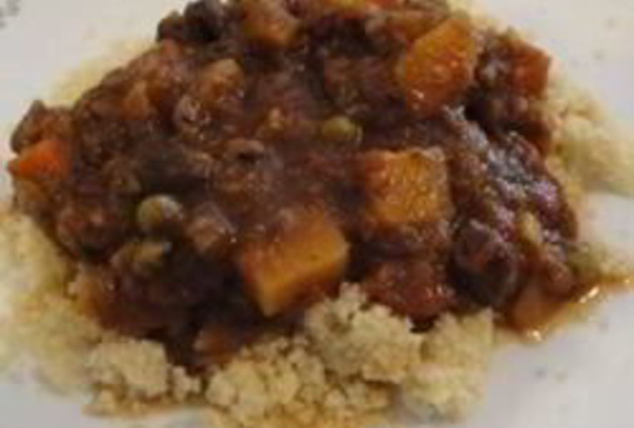 Овощное рагу по-мороккански