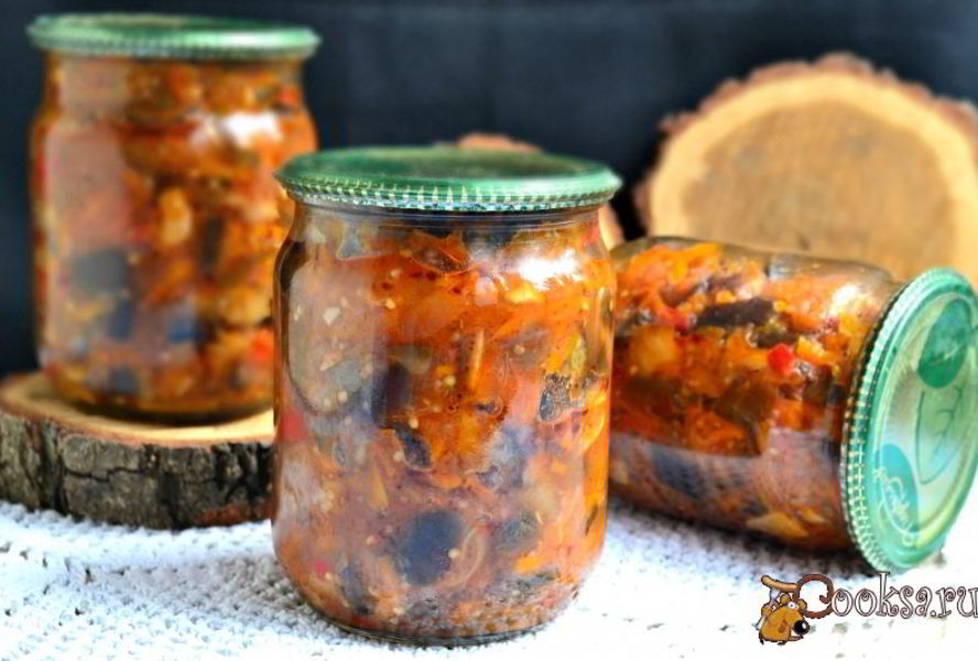 Овощное рагу с баклажанами в мультиварке