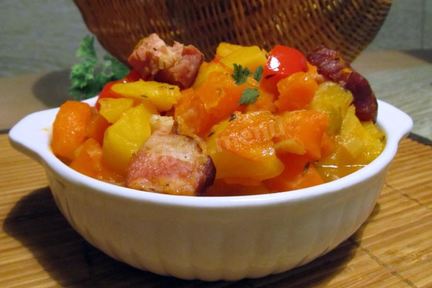 Овощное рагу с брюквой
