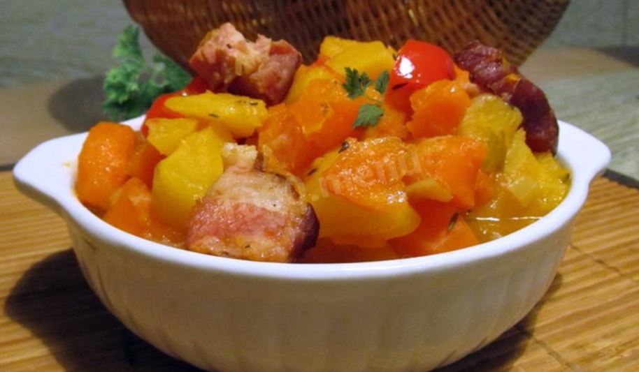 Рецепт овощного рагу с брюквой