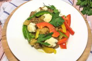 Овощное рагу с говядиной