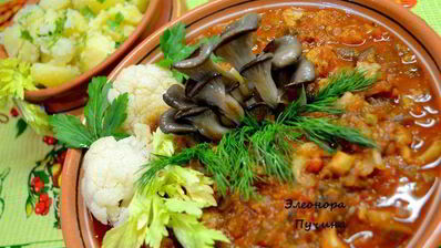 овощное рагу с грибамипост