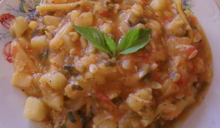 Рецепт овощного рагу с кабачком