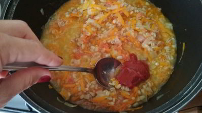 овощное рагу с перловой крупой