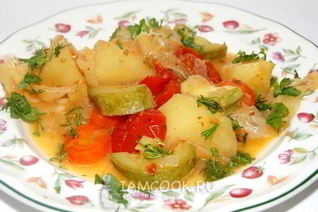 Овощное рагу в духовке