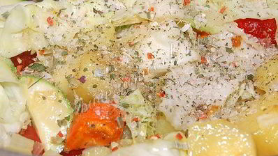 овощное рагу в духовке