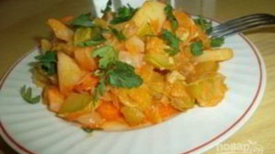 овощное рагу в казане