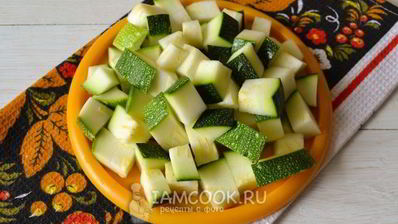 постное рагу из кабачков с картошкой в мультиварке