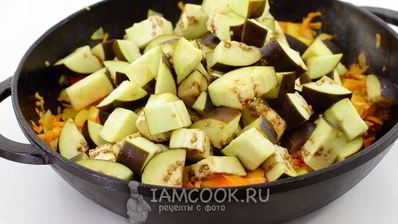 рагу из баклажанов и помидоров