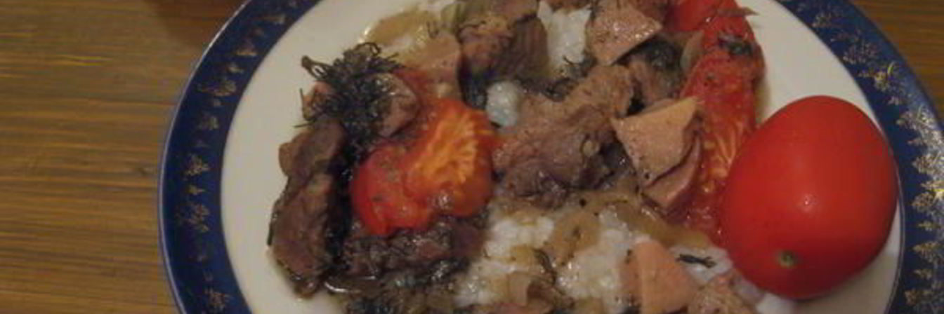 Рагу из баранины с айвой 5 специй