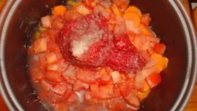 рагу из говядины в мультиварке