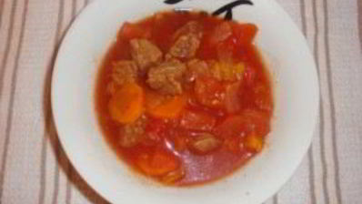 рагу из говядины в мультиварке